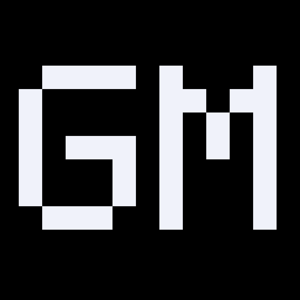GIF89a #5 Ghost White palette animated GM